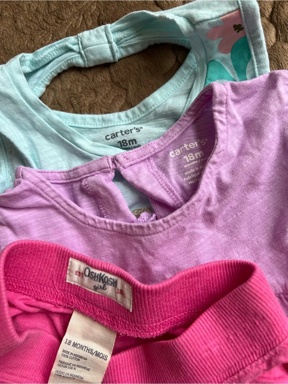Carter’s 18 months Baby girl clothes bundle